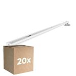 Mehrfachpackung 20x Noxion Deckenleuchte Click LED T8 | Geeignet Für  2x60cm LED Röhre