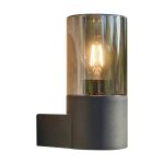 Eglo Wandleuchte Cropani Schwarz | IP54 - Geeignet für 1x E27