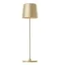 Brilliant Tischlampe Kaami Metall Plastik Gold 2W 310lm - 830 Warmweiß | 100mm - IP44 - Außenbeleuchtung - Dimmbar 