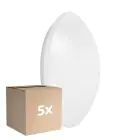 Mehrfachpackung 5x Ledvance Surface rund 350 18W 830 1440lm Weiß IP44 | inkl. Sensor - Warmweiß - Ersatz für 2x18W